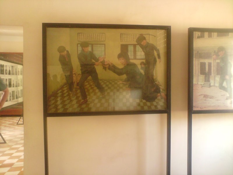 Painting by Vann Nath, Tuol Sleng
