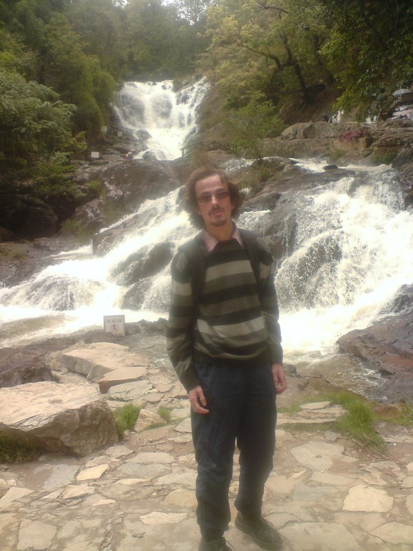 At the Datanla Waterfall