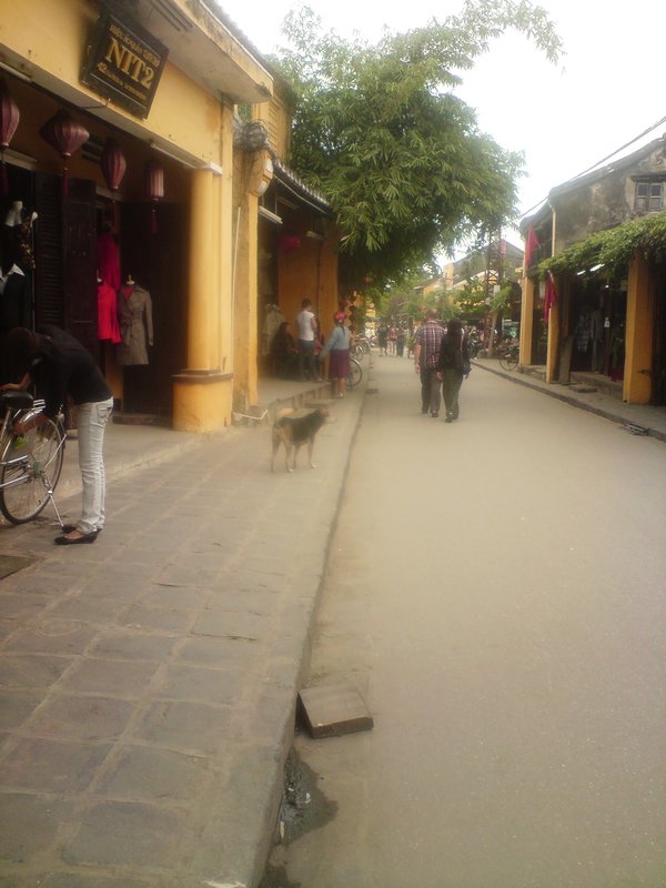 Street in Hoi An's old town
