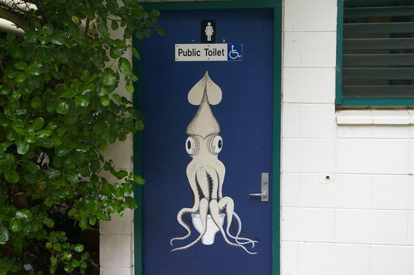 they're really proud of their squid...