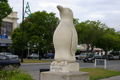 the Oamaru penguin statue