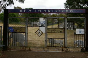 site of the old Beaumaris Zoo