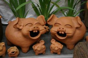 happy little piggies at Seacon
