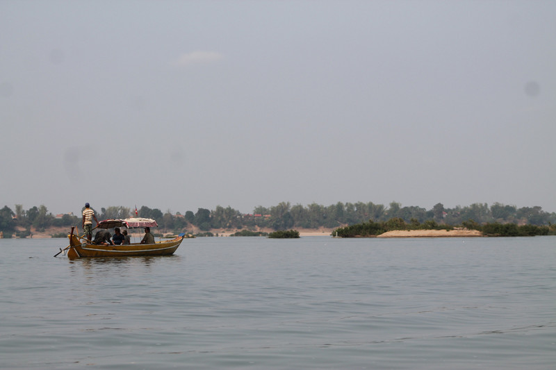 dolphin boat at Kampi