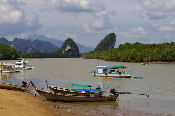 the river at Krabi
