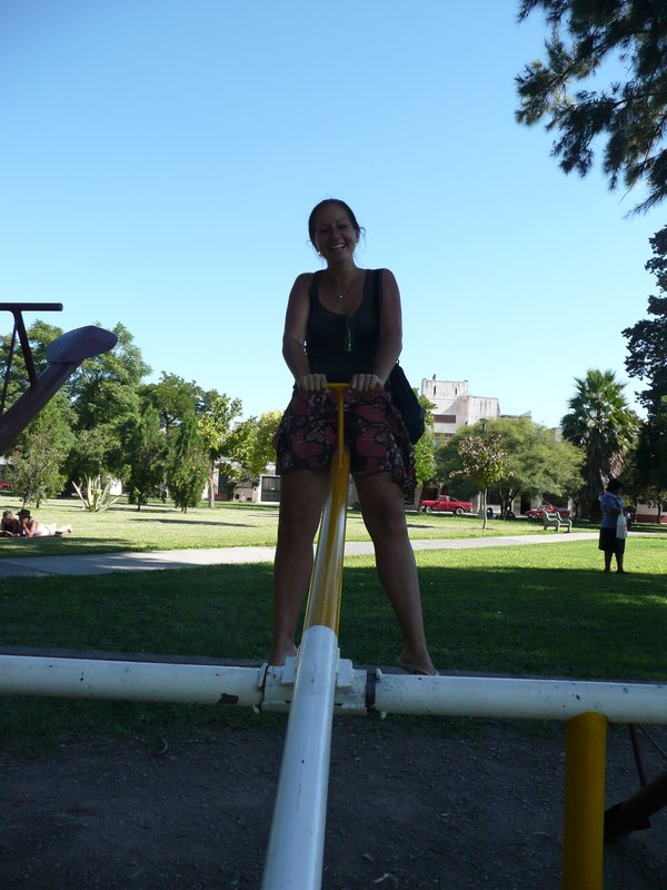On the seesaw in Salta!