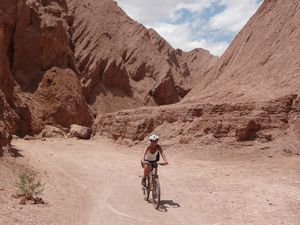 Bike ride around Atacama Desert