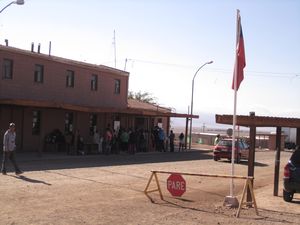 Immigration at San Pedro De Atacama