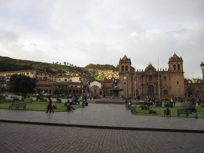 Cuzco's main square