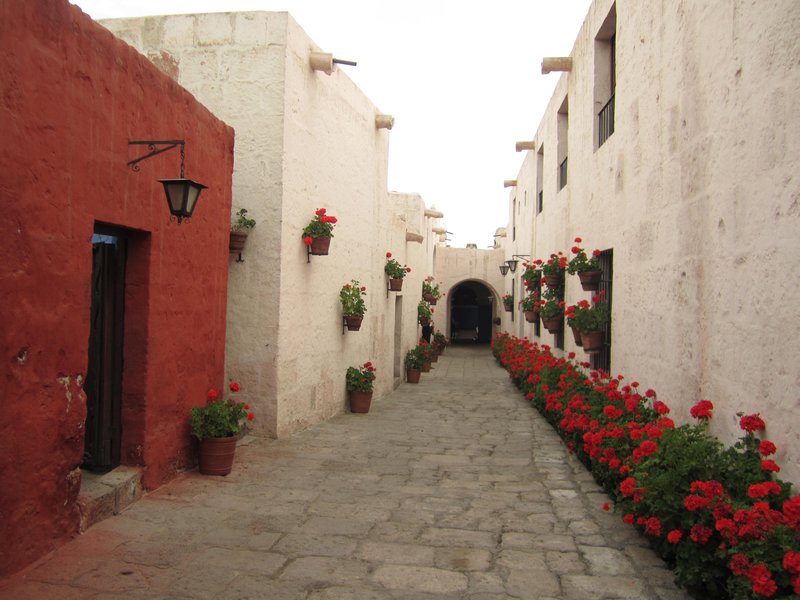 A street in the convent