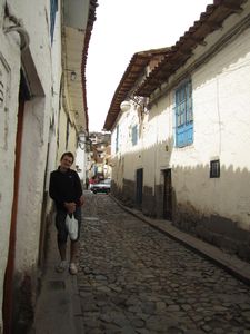 In a Cuzco street