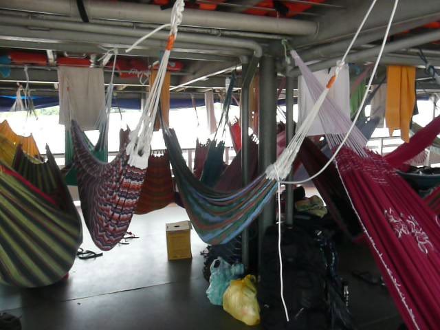 Our hammock space