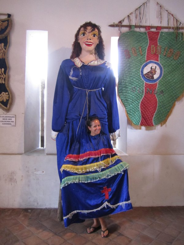 A traditional Olinda carnival dress