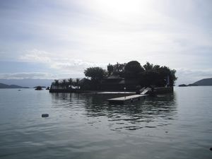 The boat trip to the islands
