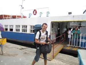 The boat to Ilha Grande