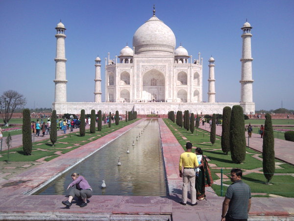Foto famosa del Taj