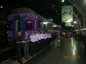 Sleeper train to Chiang Mai
