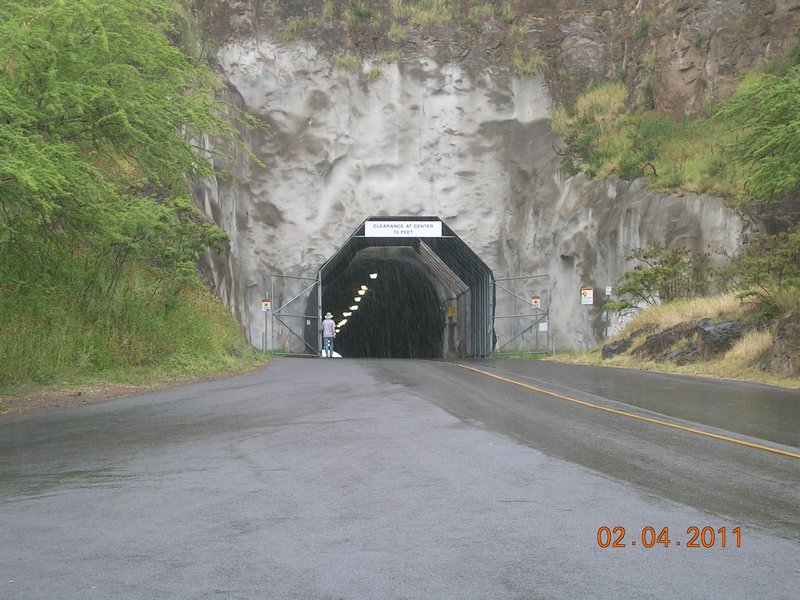 Entrance to Diamond Head crater