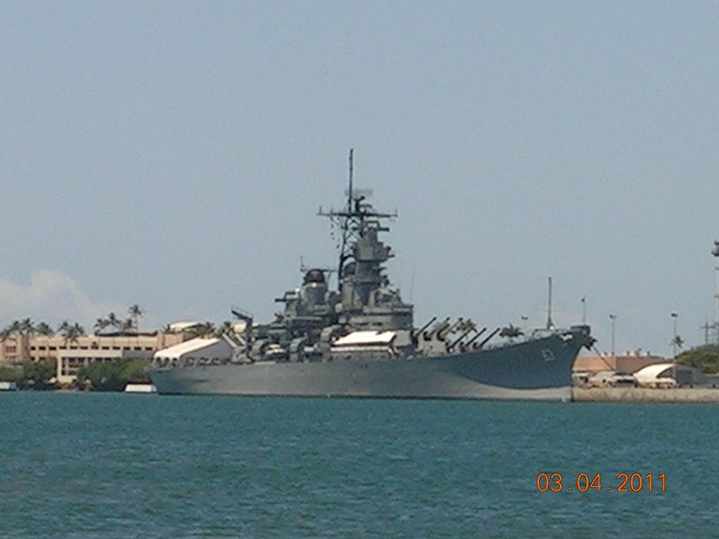 USS Missuri warship