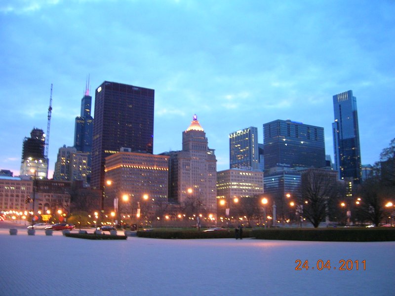 Some of Chicago cityscape