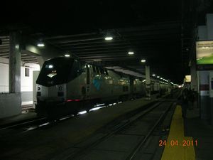 Southwest Chief arrived at Chicago Union Station
