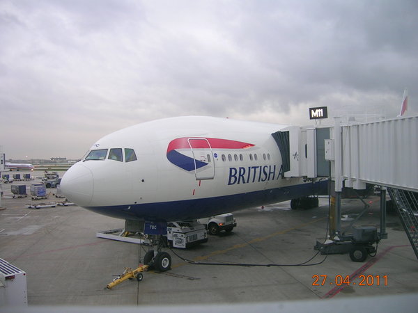 A new BA Boeing 777 - 300