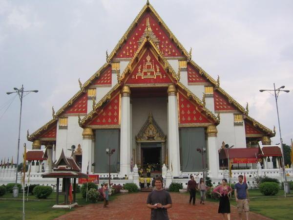 Restored Wat at Ayuthaya