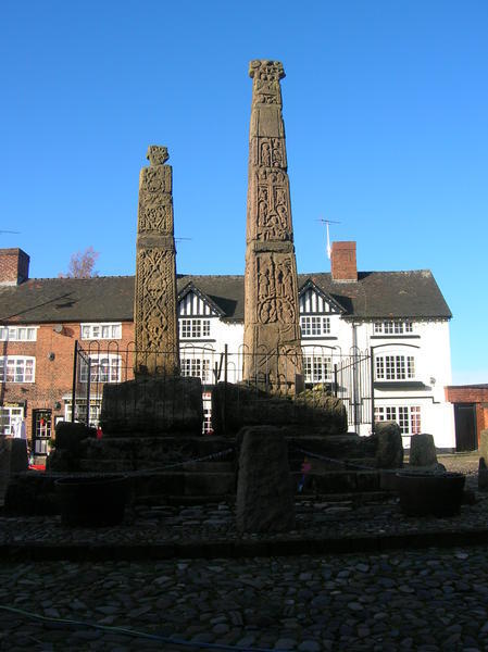 With the Saxon Crosses