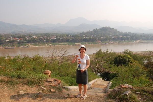 Looking back towards Luang Prabang