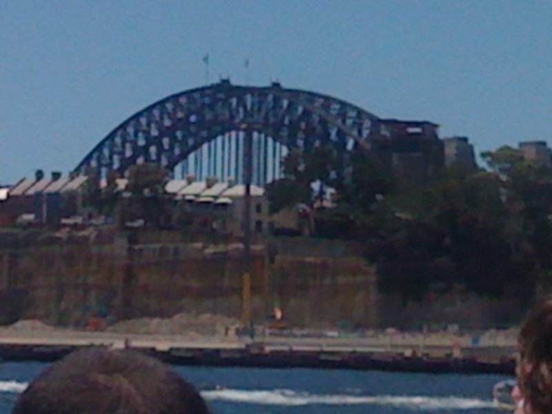 The view on the ferry to Manly