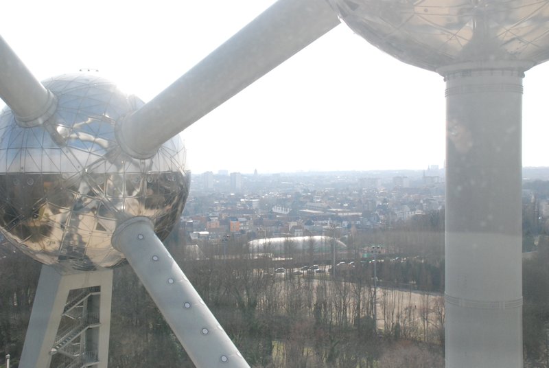 Utsikt från Atomium