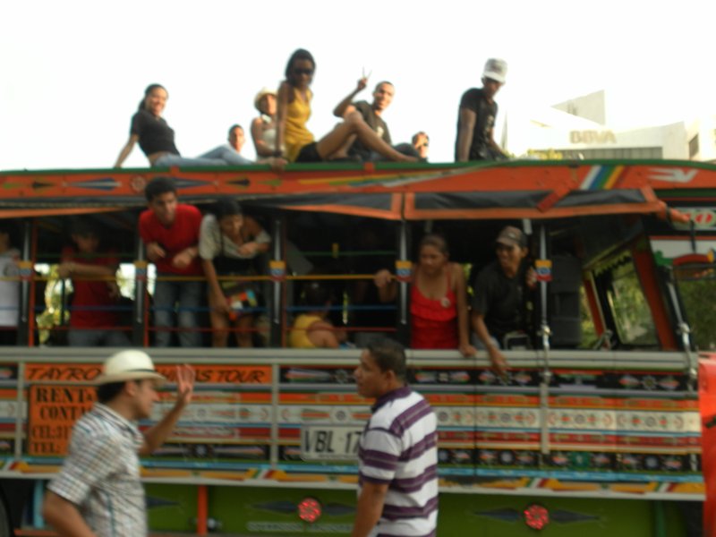 A colombian Party Chiva