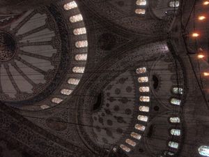 roof of blue mosque