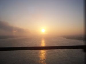 Sunrise over the Danube