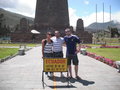 Conni, Jose and a token Scotsman on the Equator