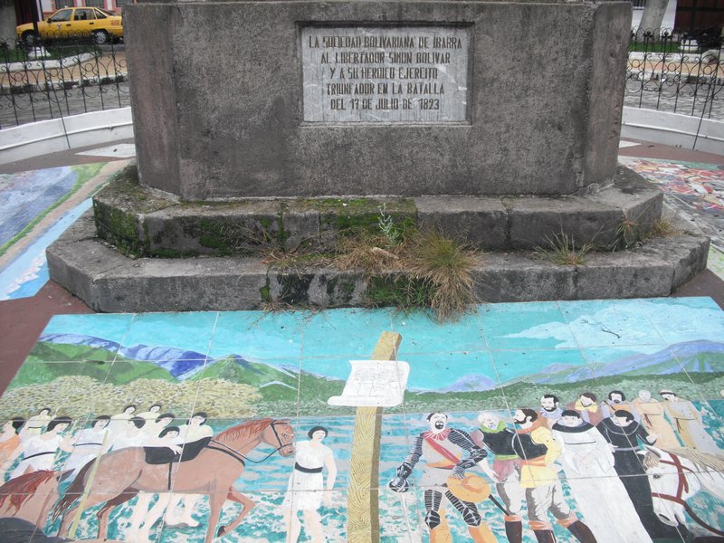 Simon Bolivar monument