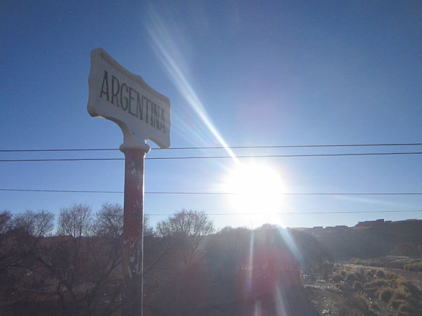 Bolivia / Argentina Border Crossing