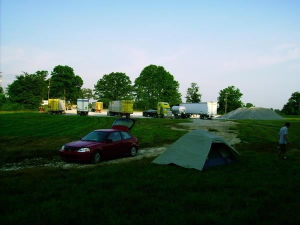 Un camping gratuit!