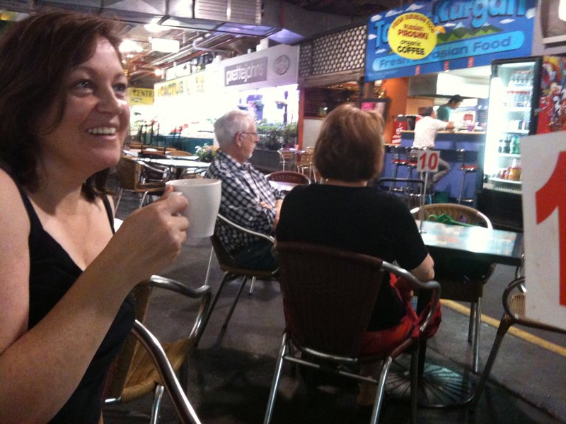 Coffee at Adelaide Markets