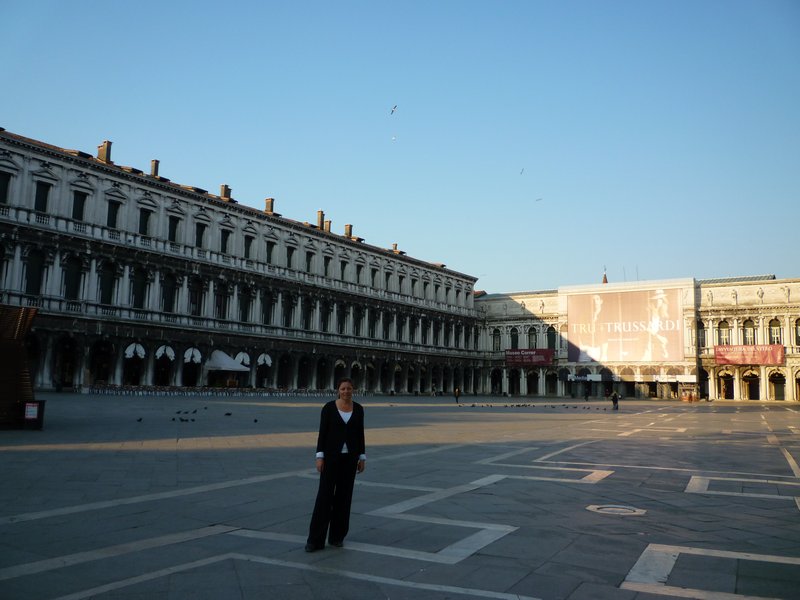 San Marco Piazza - quiet in the morning