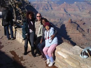 Me and my family at the Grand Canyon