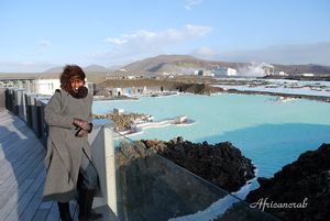 Me at the blue Lagoon