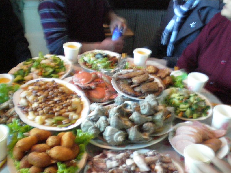 Lunch with Wang Shi Kun's Family