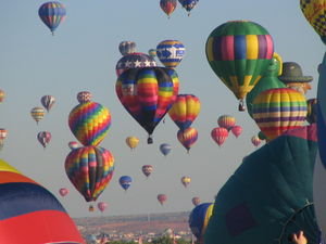 A bunch of hot air