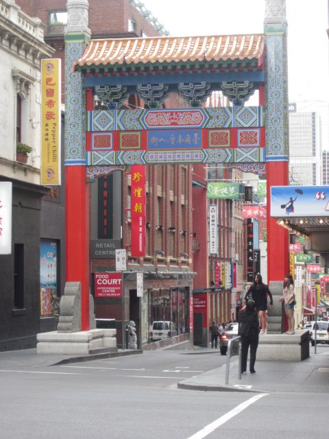 Chinatown in Melbourne