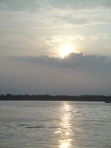 Sonnenaufgang am Ganges...
