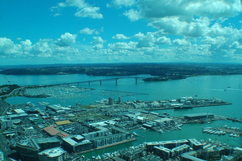 Harbour Bridge from the top of the Sky Tower