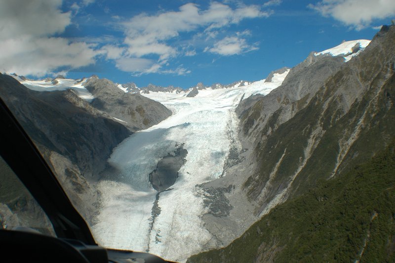 Glacier from the chopper