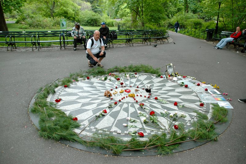 Strawberry Fields in Central Park