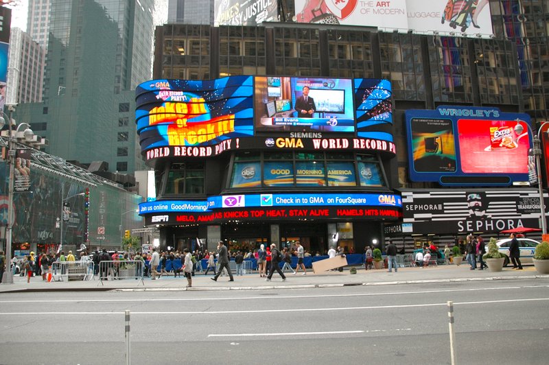 Times Square -"Good Morning America"